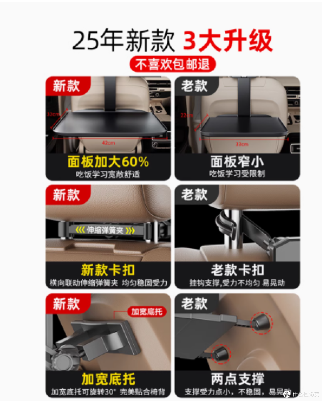 车载小桌板,出行新宠 —— 蹬捷旗舰店款深度测评