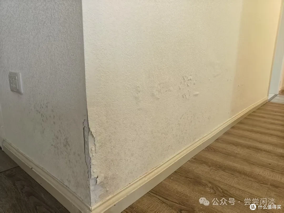 墙面起皮发霉