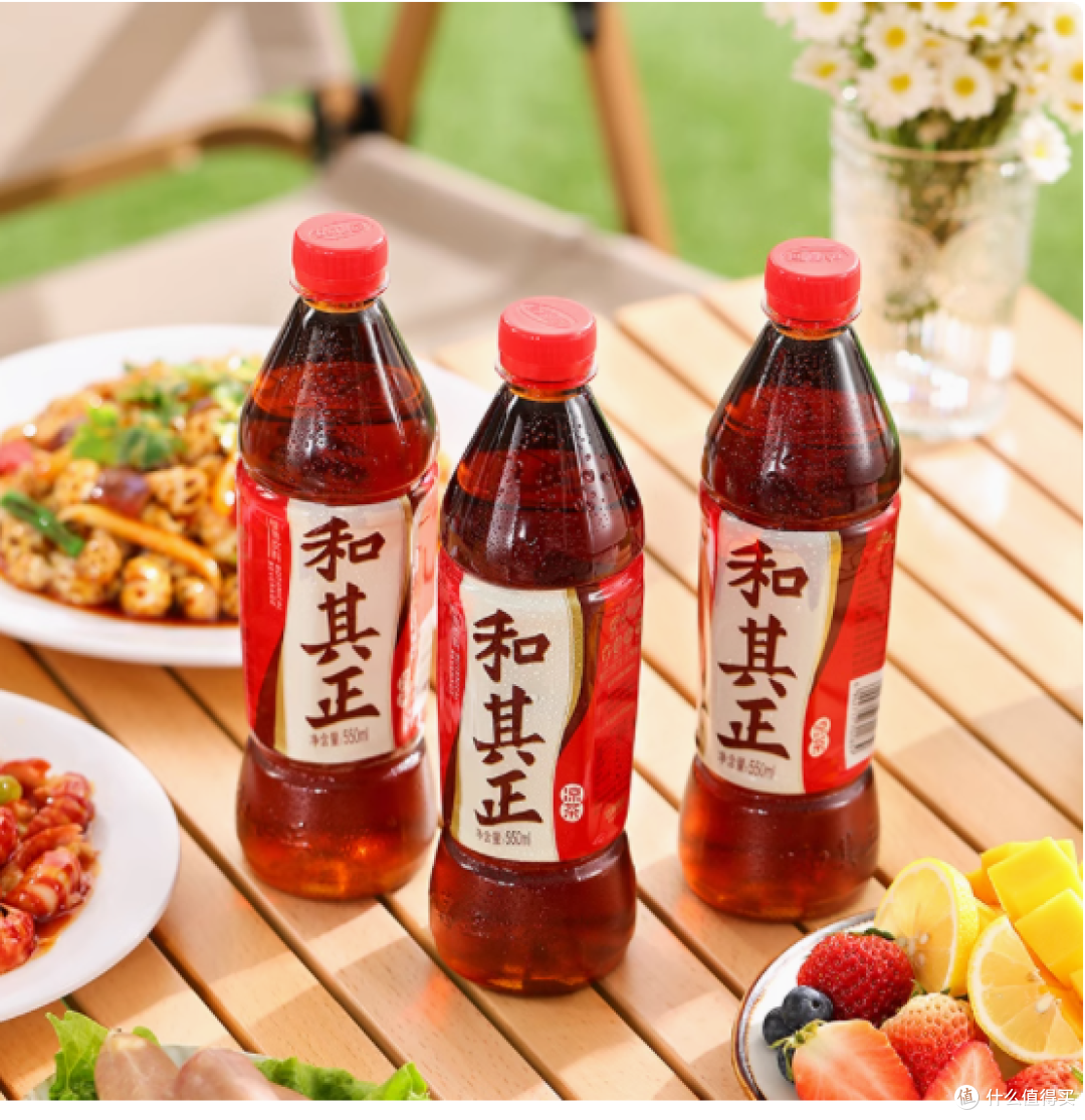 和其正凉茶饮料 550ml*15 瓶:火锅好伴侣,全家共享的清凉之选