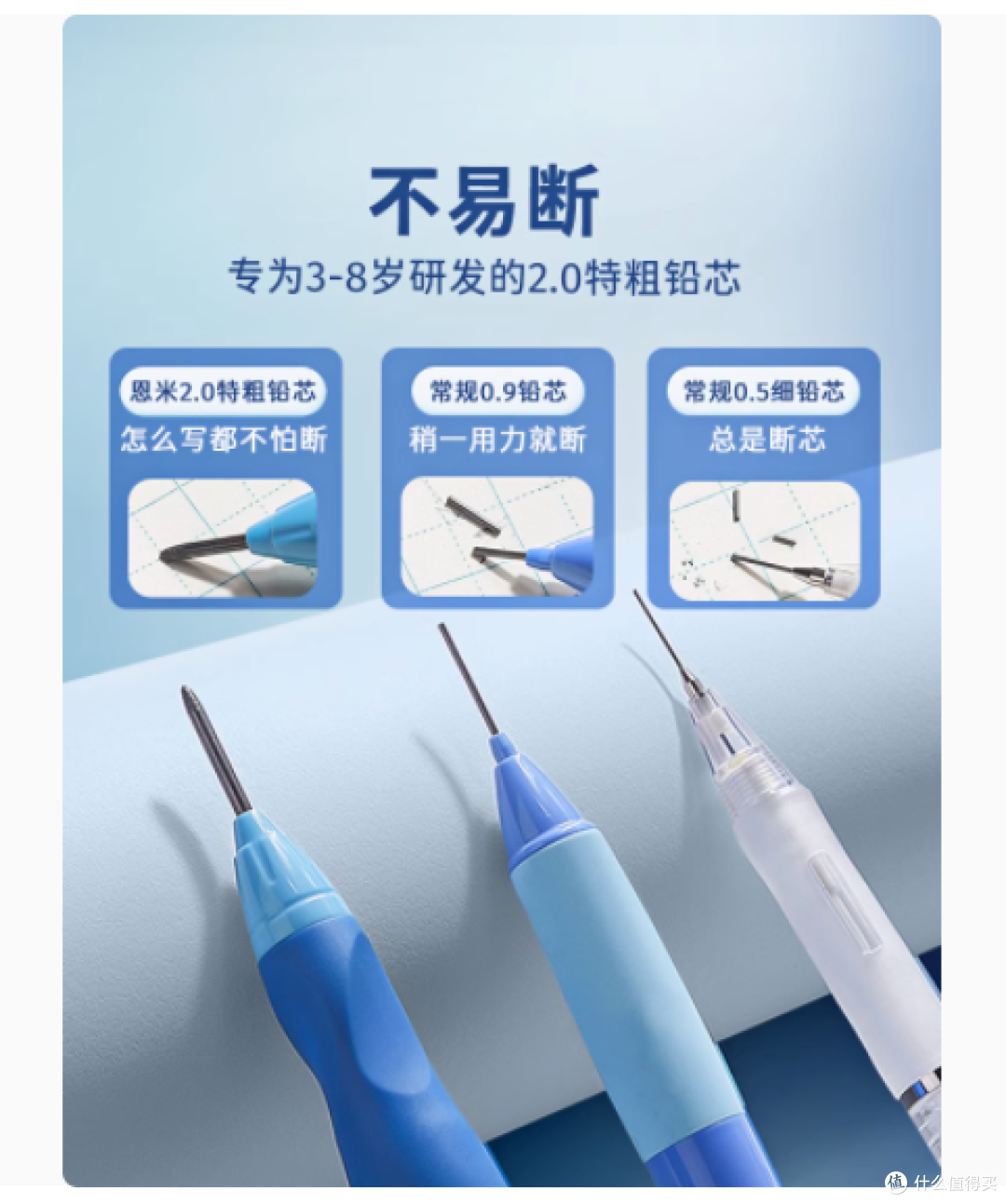 告别书写困扰,恩米 2.0 正姿自动铅笔来助力