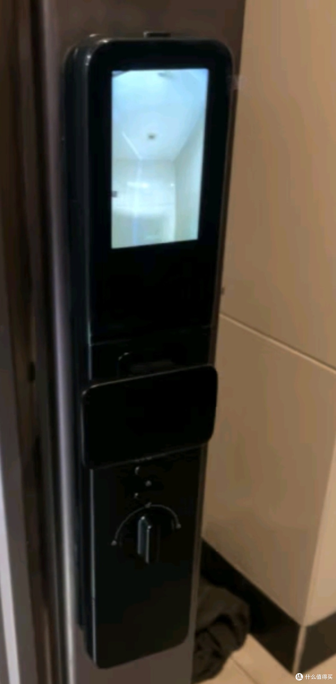 德施曼可视猫眼大屏智能门锁 指纹识别电子密码锁 大圣Q5MPro