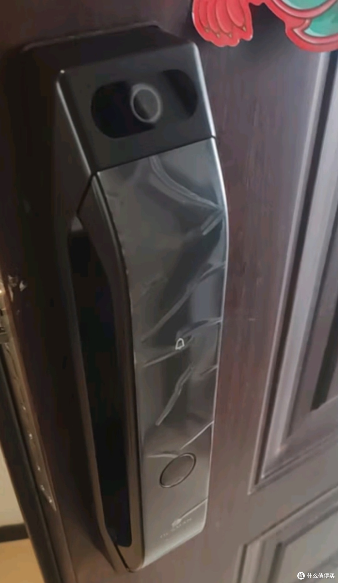 德施曼可视猫眼大屏智能门锁 指纹识别电子密码锁 大圣Q5MPro