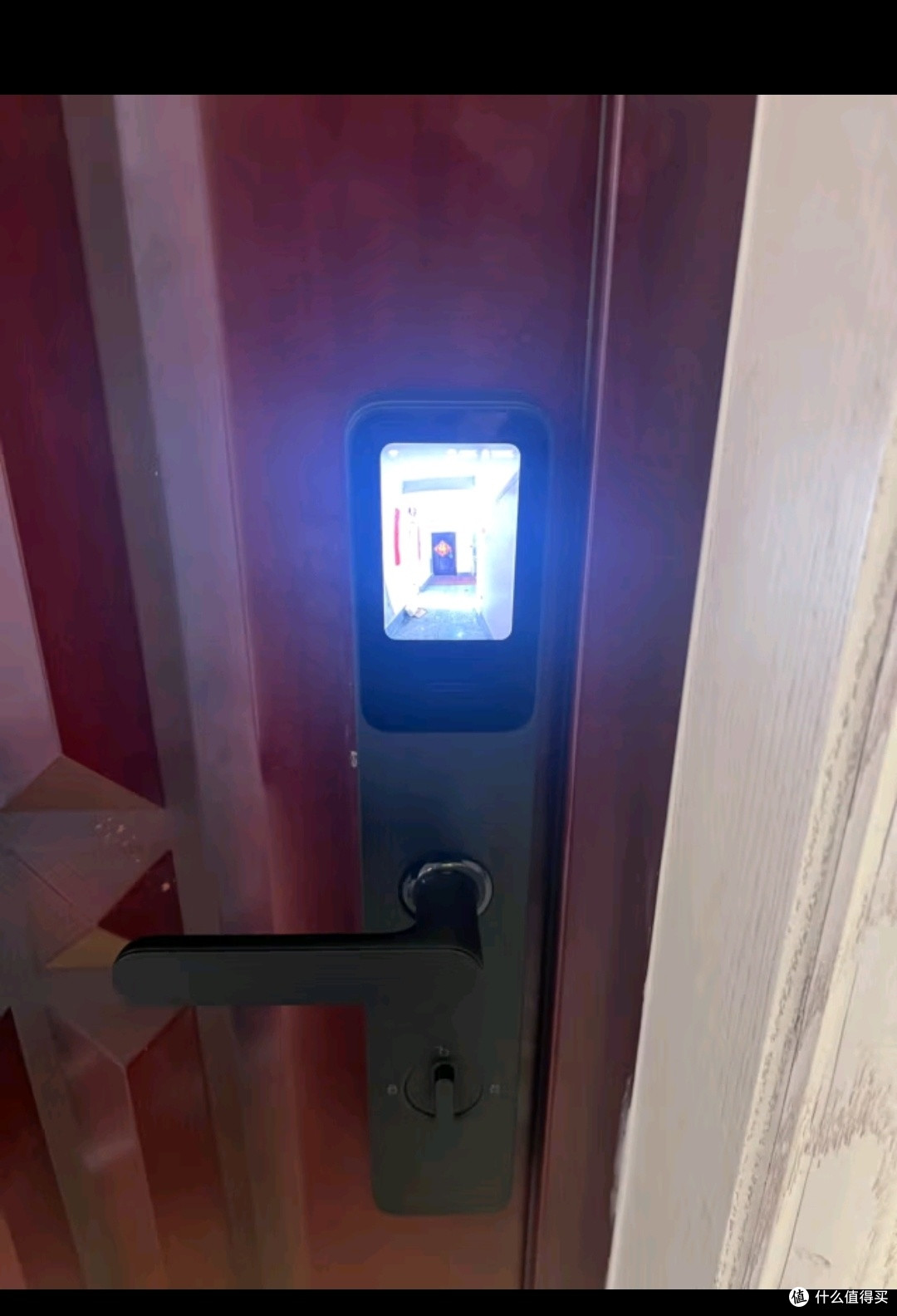 小米智能门锁 E30 大屏猫眼版 指纹锁智能锁可视电子锁密码锁