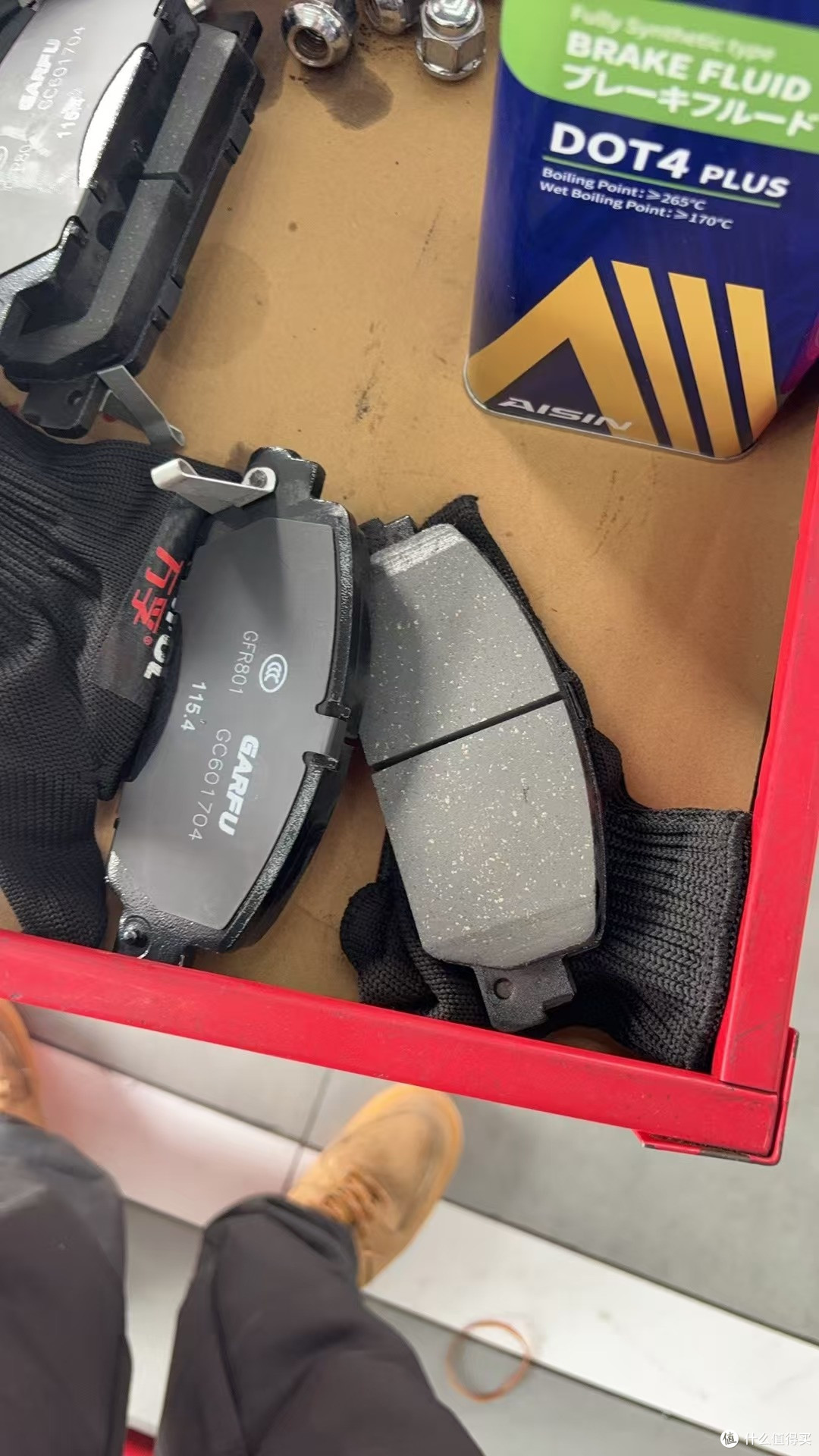 十代雅阁六万多公里更换噶尔法刹车片