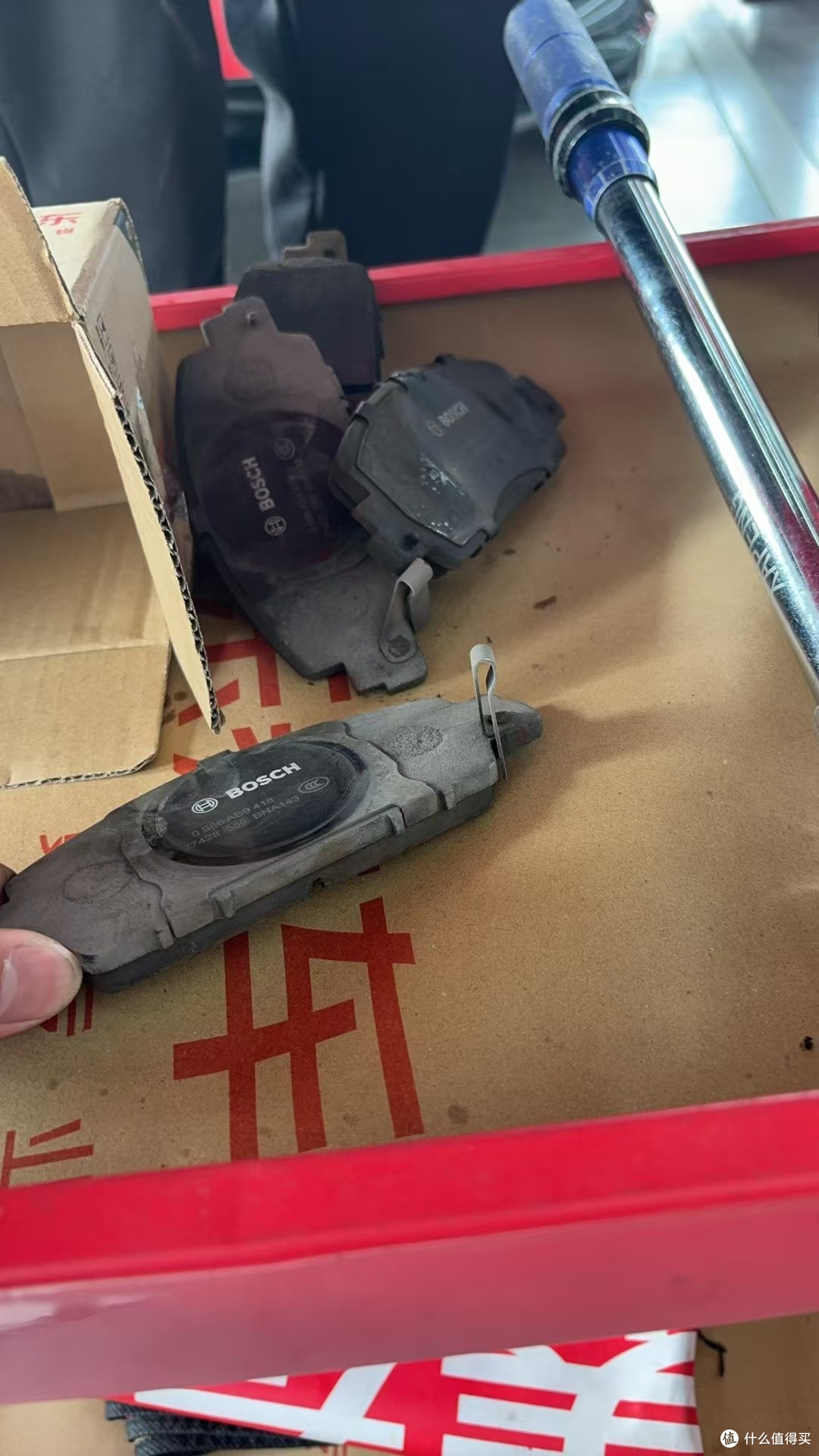 十代雅阁六万多公里更换噶尔法刹车片