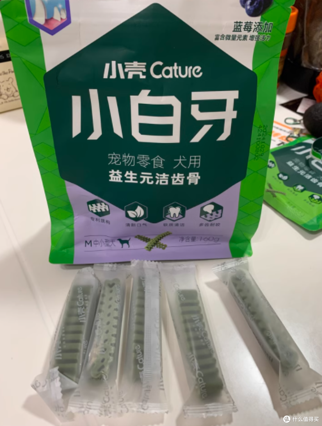 cature 小壳小白牙狗狗零食洁齿棒：狗狗口腔健康的全方位守护者