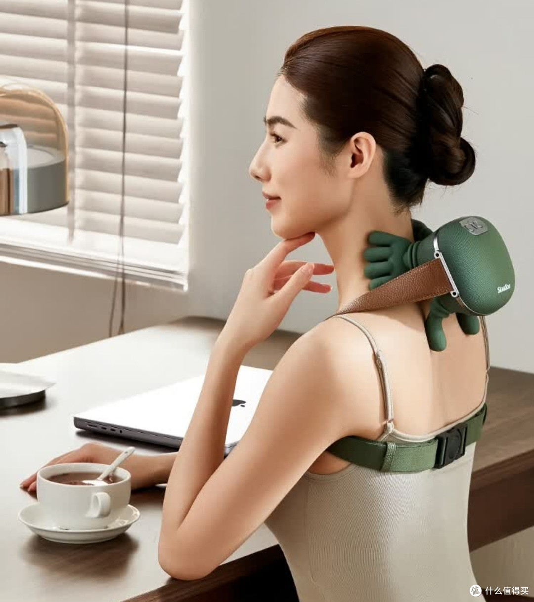 SIAASOO N7按摩器,春日舒缓颈椎疲劳,尽享舒适按摩之旅