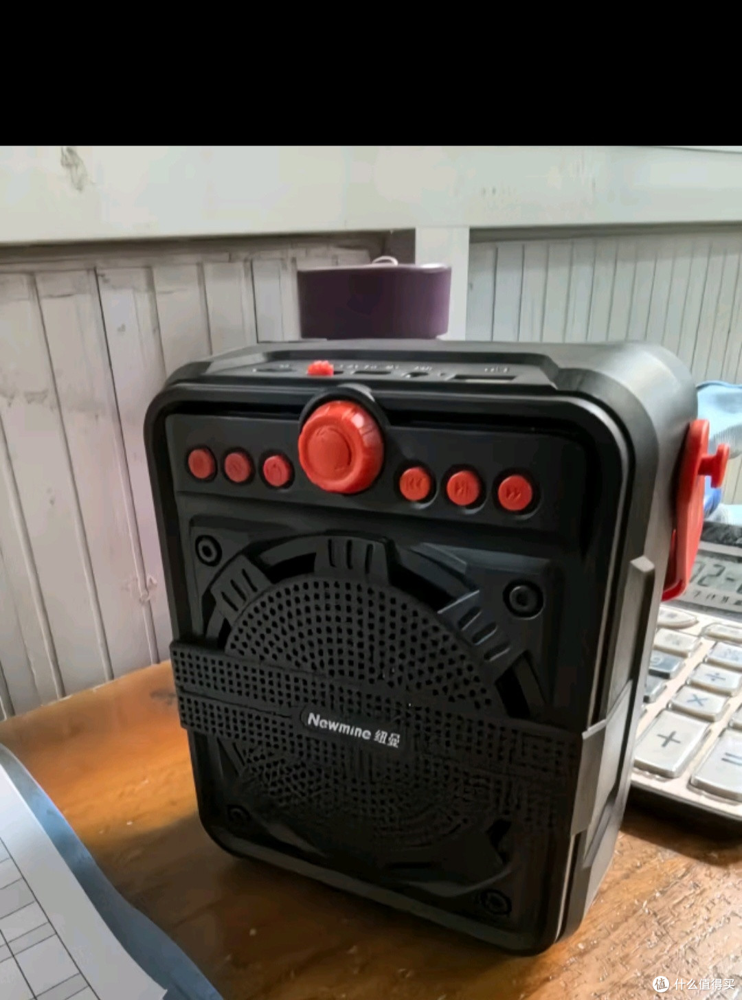 纽曼k97无线蓝牙音箱户外大音量广场舞音响小型家用收音机手提