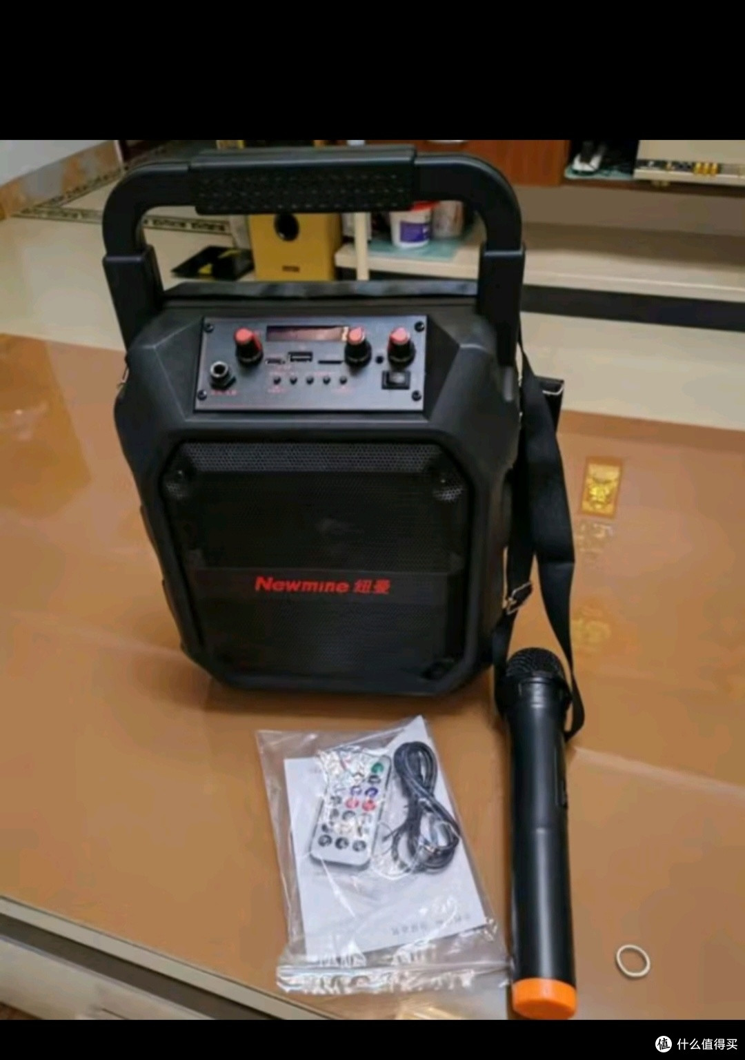纽曼k97无线蓝牙音箱户外大音量广场舞音响小型家用收音机手提