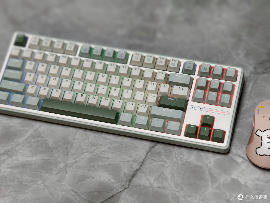 RK R87PRO AI四模机械键盘测评:一把键盘解锁生产力革命
