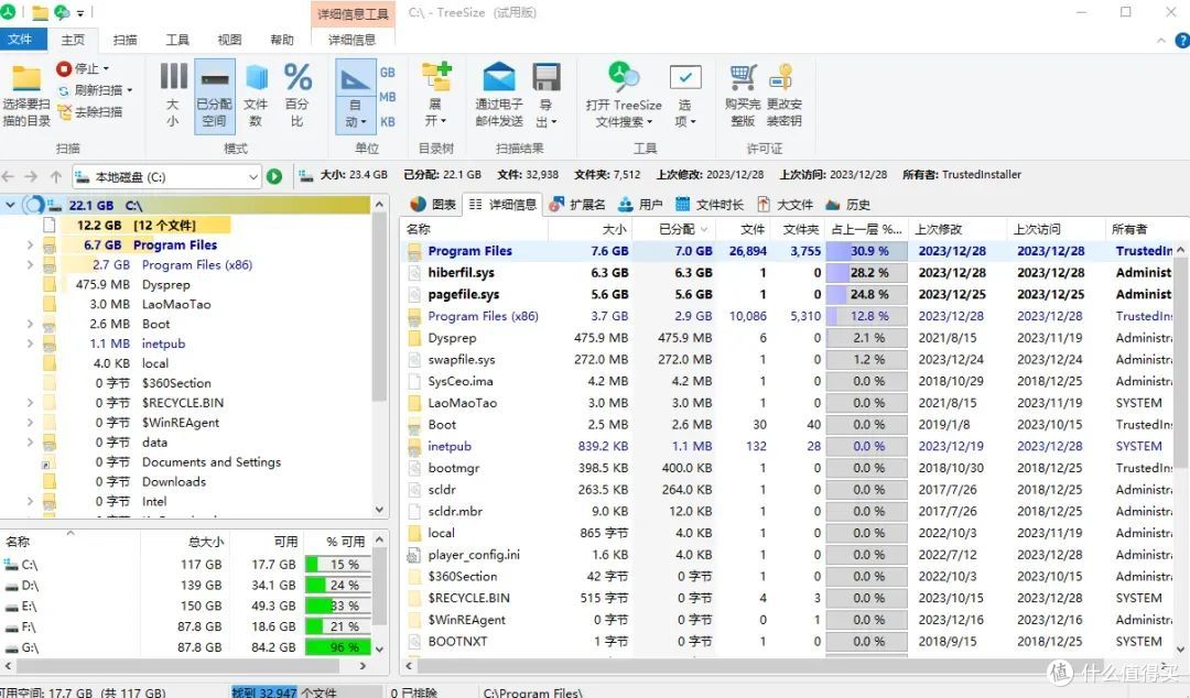 磁盘分析工具合集:告别C盘焦虑!