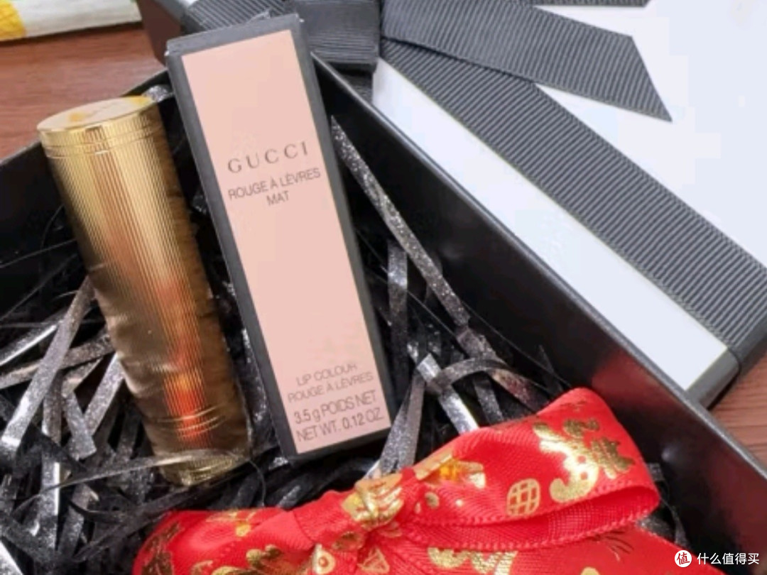 古驰口红礼盒倾色绒雾唇膏瓦莱丽娅玫瑰#217：赠予挚爱的浪漫之选