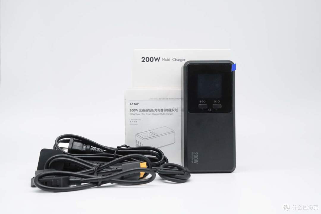 200W高效率三通道充电,LKTOP 200W Air3 三通道智能充电器评测