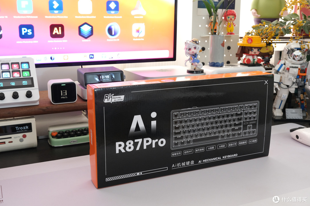 RK R87 PRO AI四模机械键盘:开启AI办公娱乐新体验!