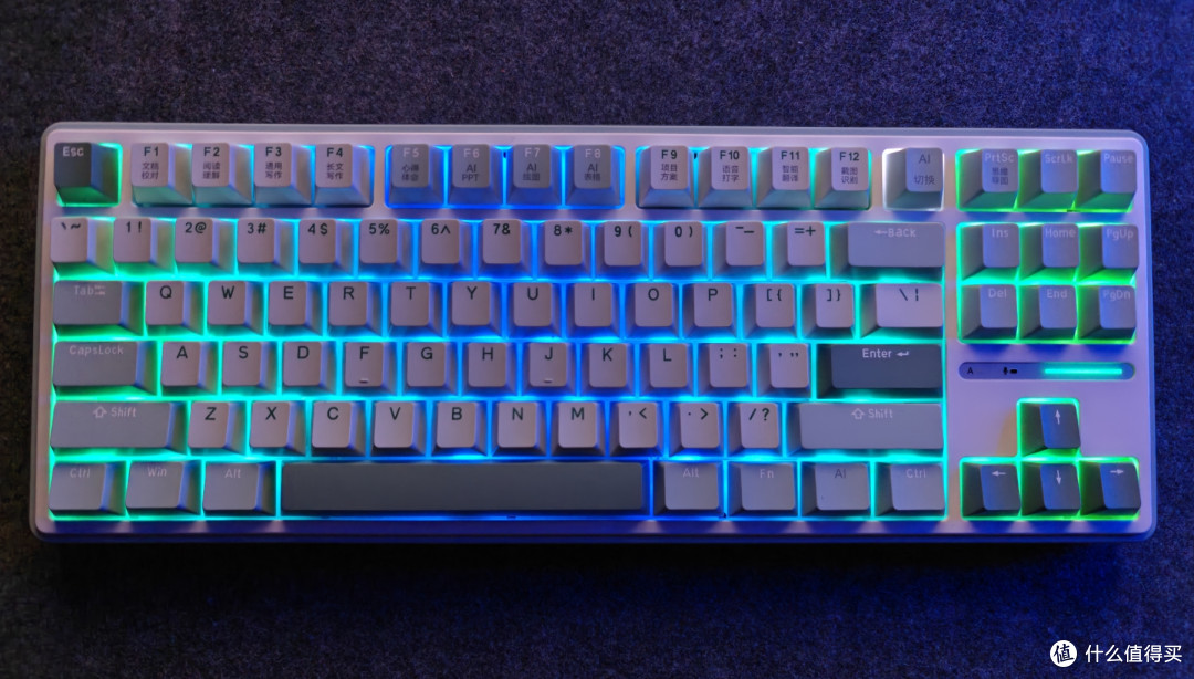效率提高N倍,职场摸鱼你只需要RK R87PRO AI四模键盘