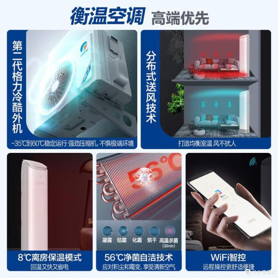 2025格力3匹柜机最好的三款:质量好又省电,几乎“零差评”