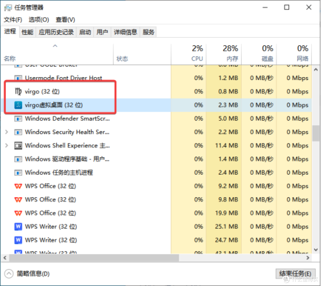 结束进程