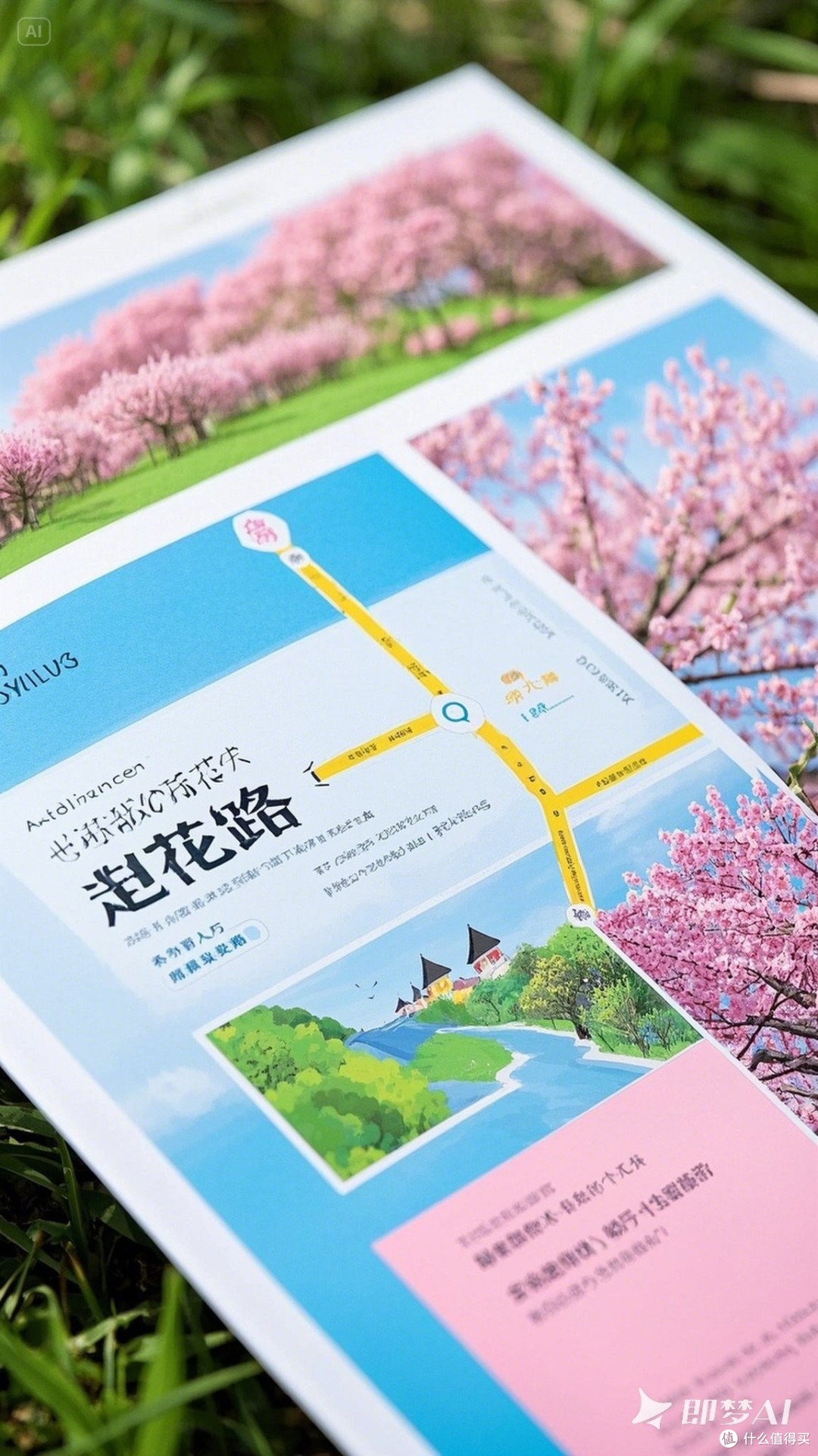 如何在城市中找到最美的花路?