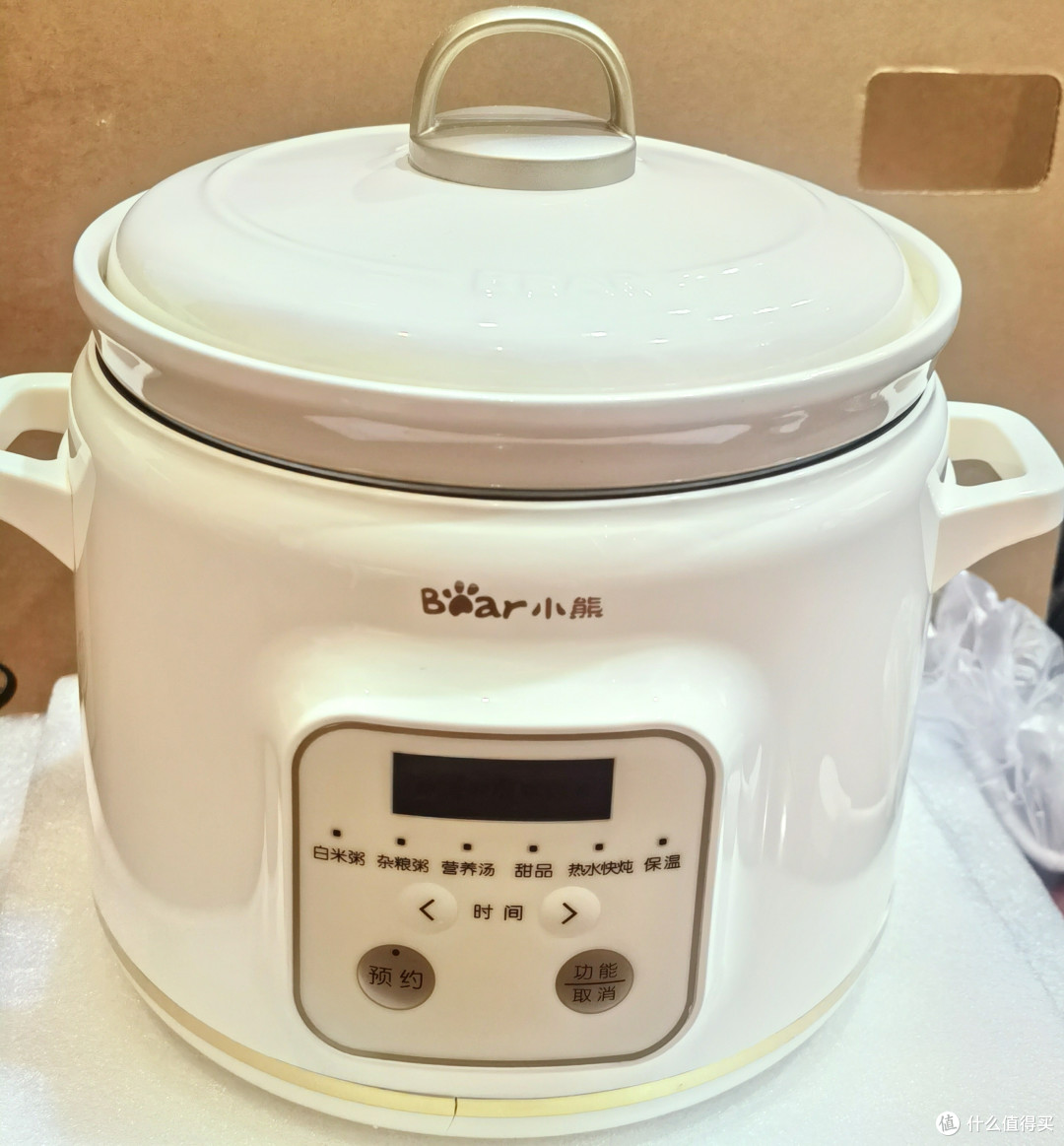 迷你小熊电炖锅,慢炖出营养,美味轻松享