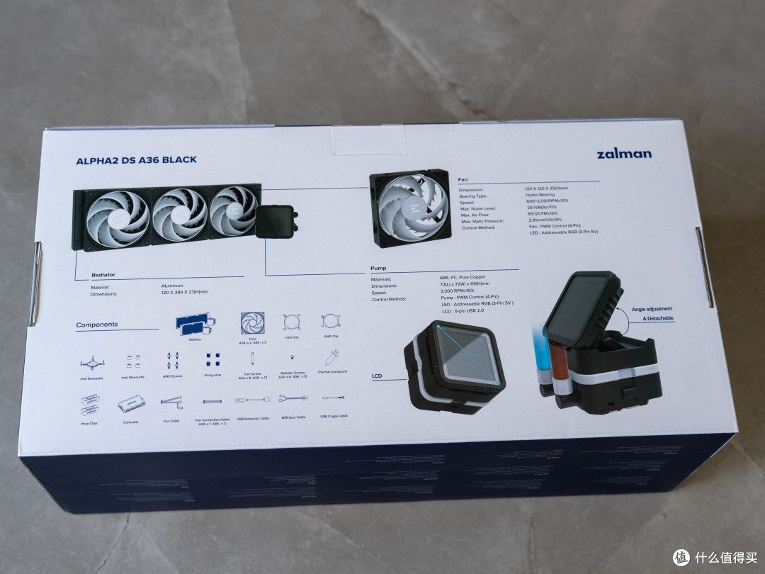 水冷还能这么玩,zalman思民ALPHA2 DS 360水冷散热器使用分享