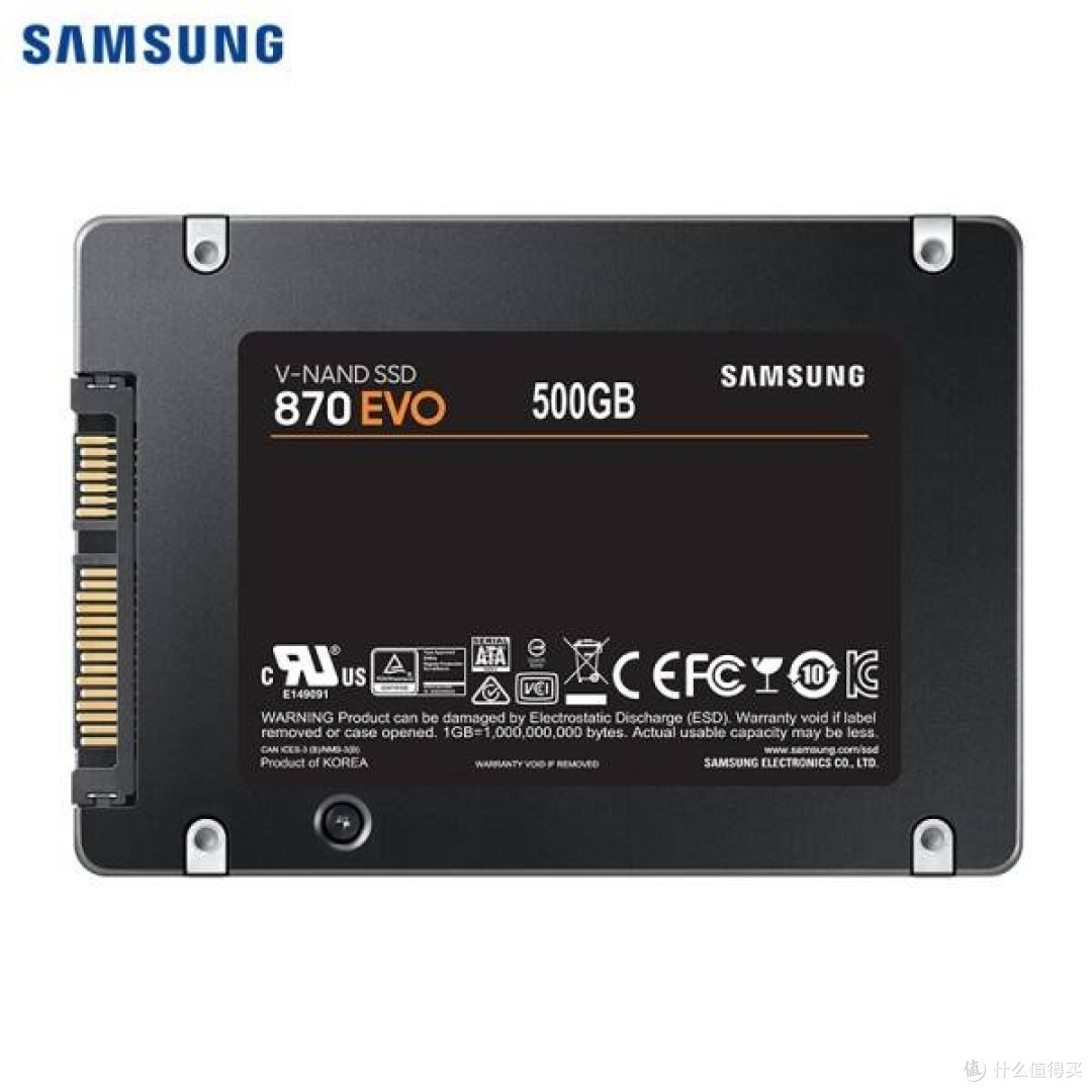 三星870 EVO 500GB SSD固态硬盘:电脑升级优选