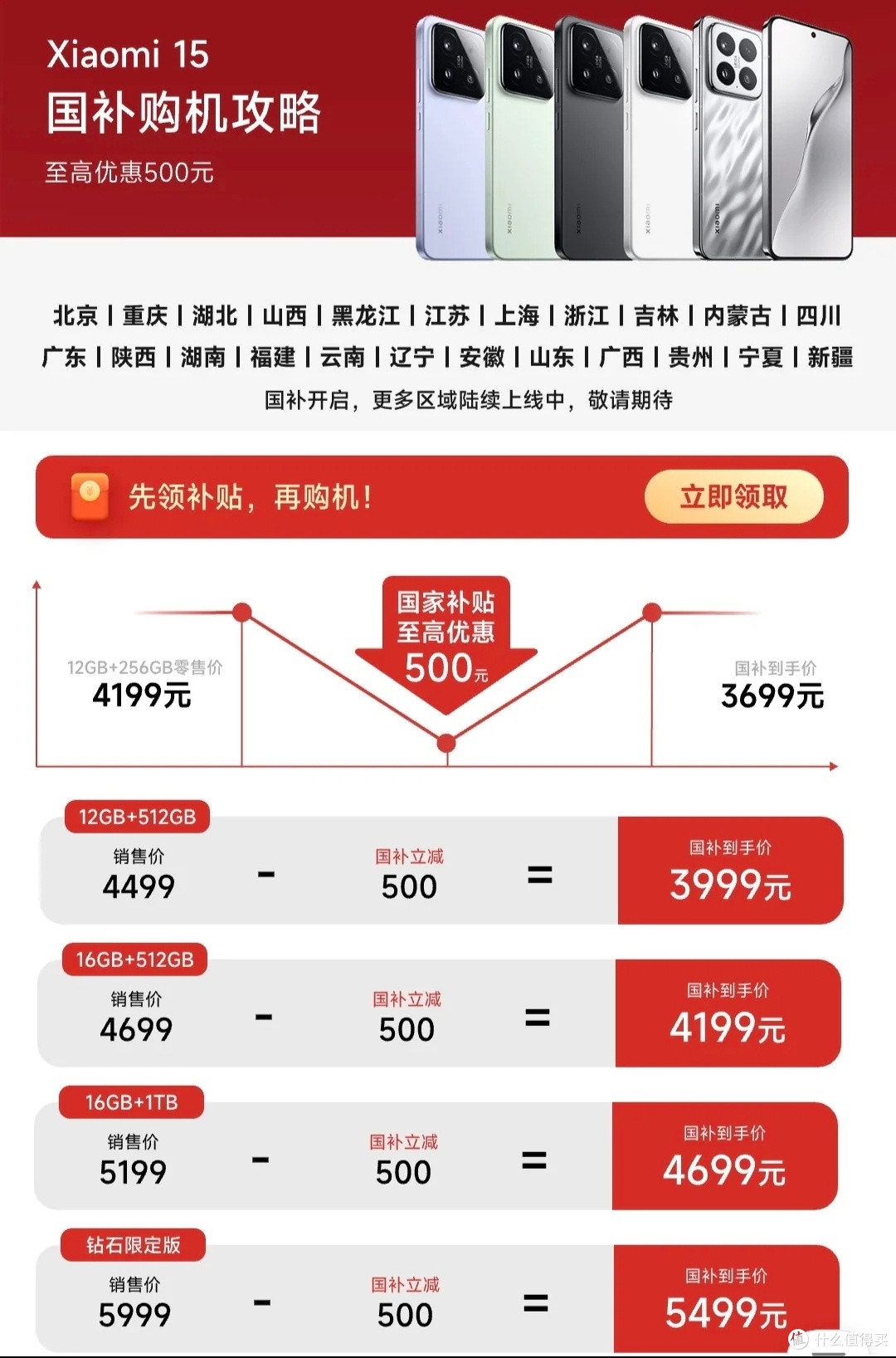 多地启动国补,小米15价格更亲民!