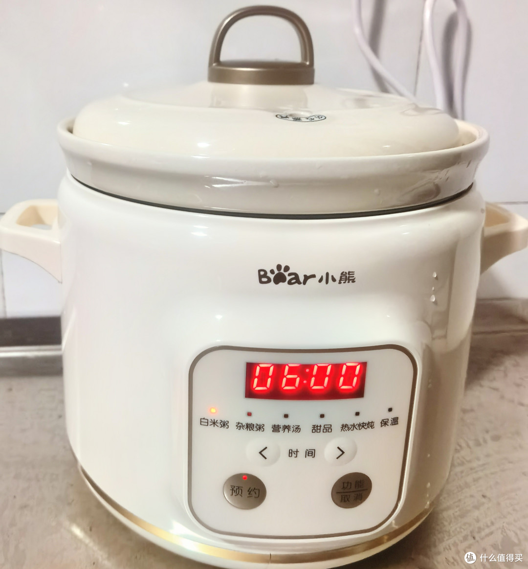 迷你小熊电炖锅,慢炖出营养,美味轻松享