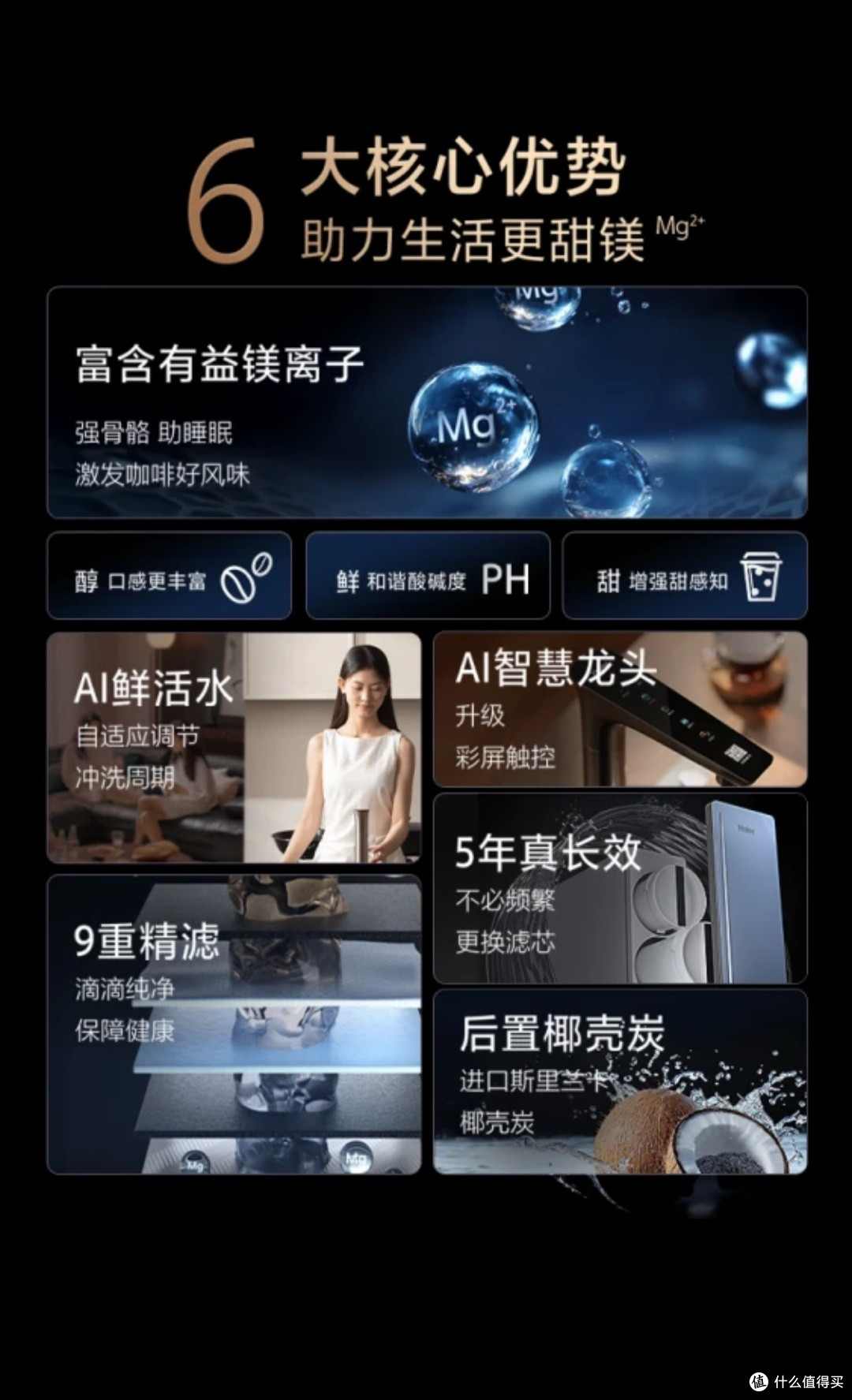家庭健康饮水的新保障：海尔甜镁净水器