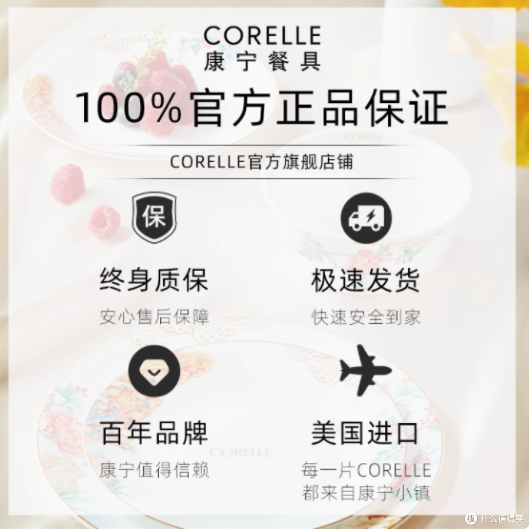 CORELLE 康宁大小分隔餐盘:多场景适用的优质之选