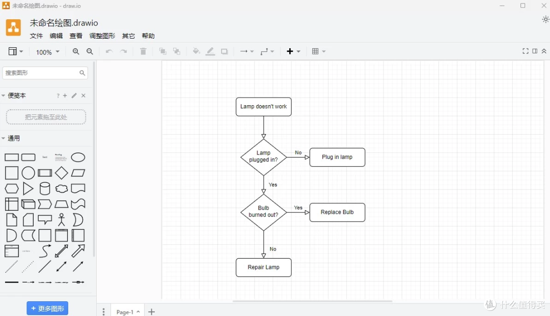 免费流程图制作工具 | draw.io(26.2.2)