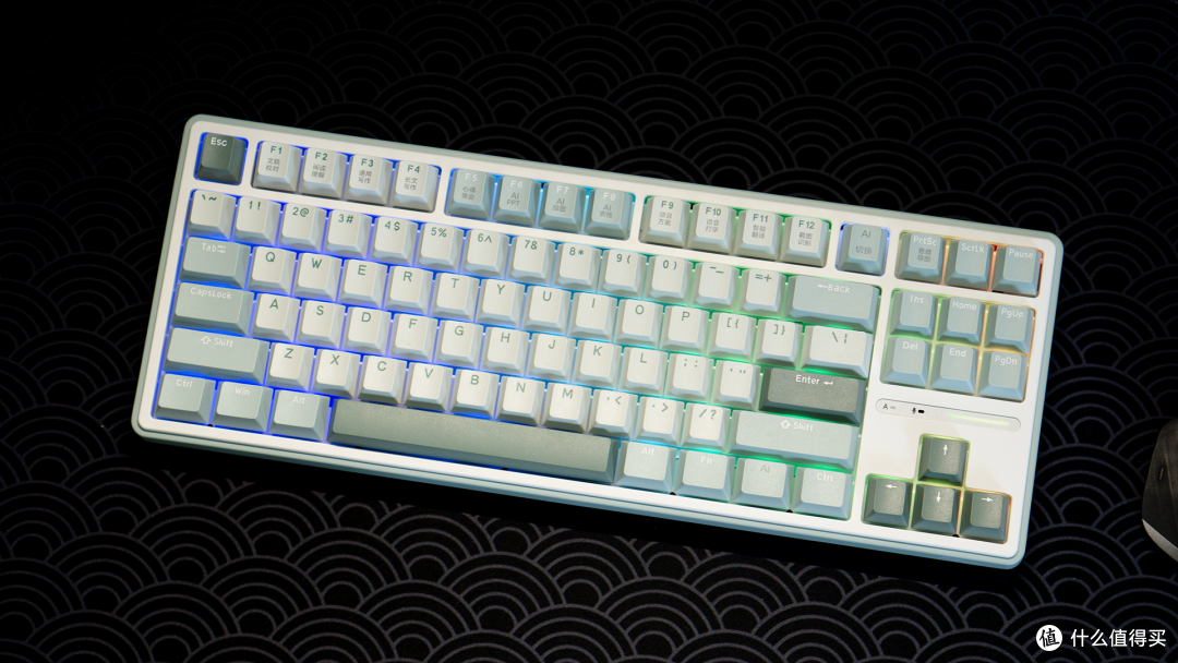 文员工作,还在手搓?太慢了,试试RK R87PRO AI四模机械键盘吧!
