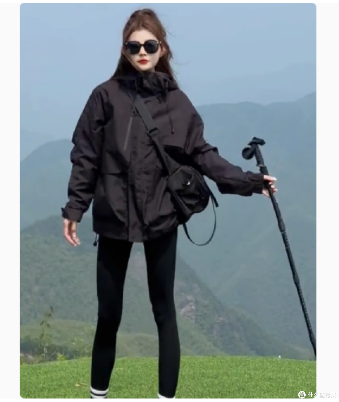 酷飒出行，解锁黑色魅力 —— 古影文女款冲锋衣