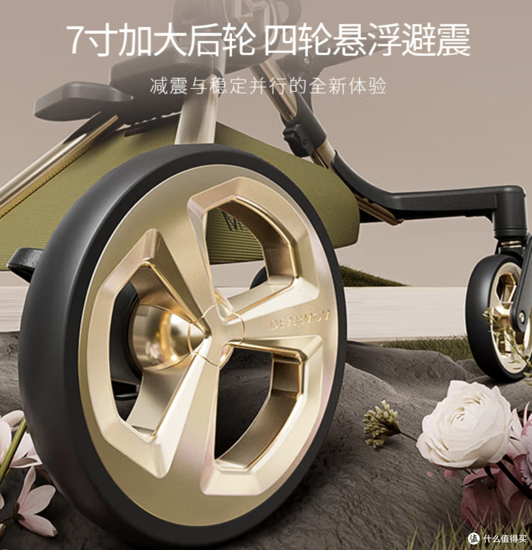 这款DearMom婴儿推车,让我带娃出行轻松又省心!