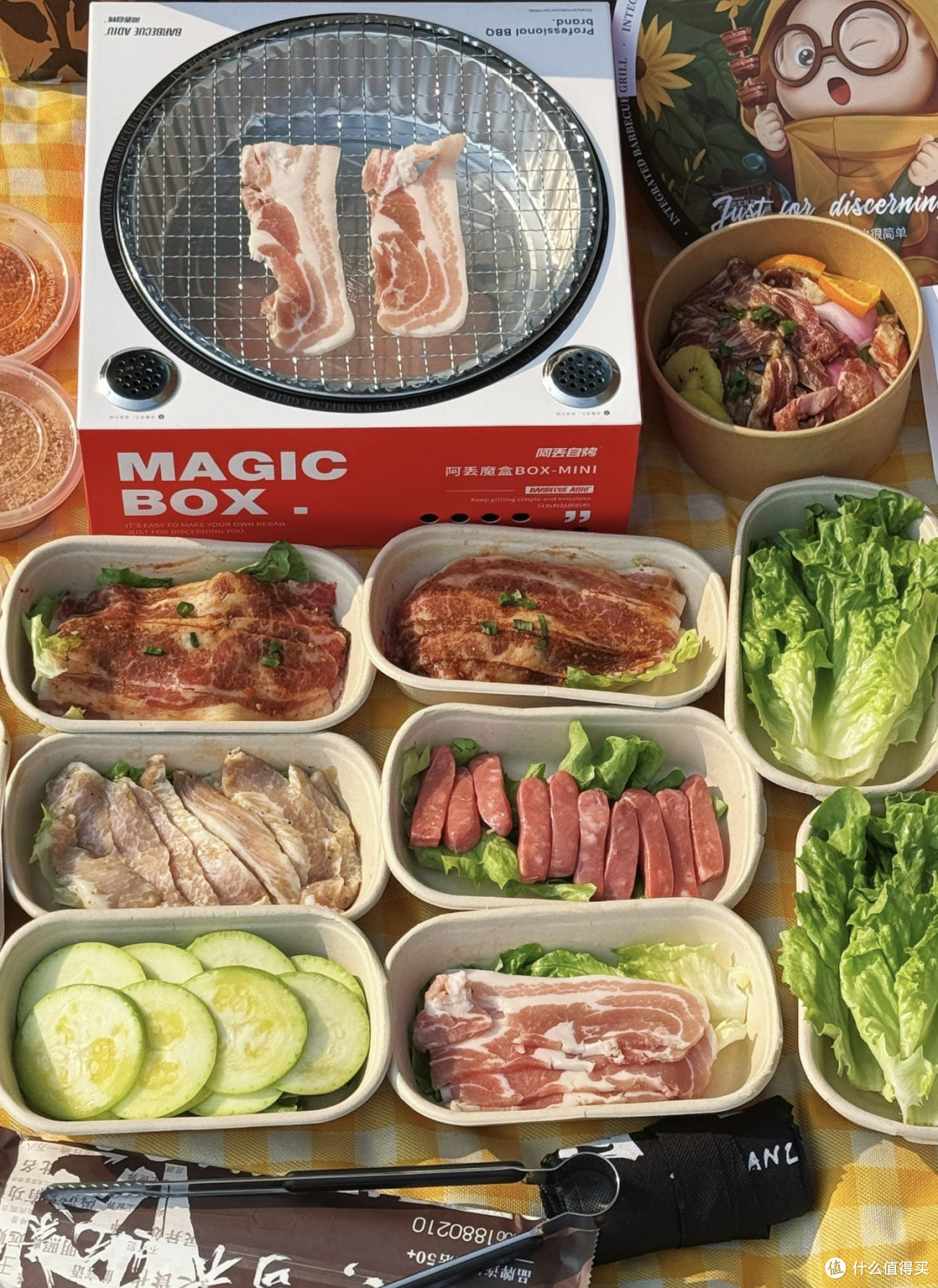 春日露营新选择:烤肉盒子2.0,户外美食轻松享