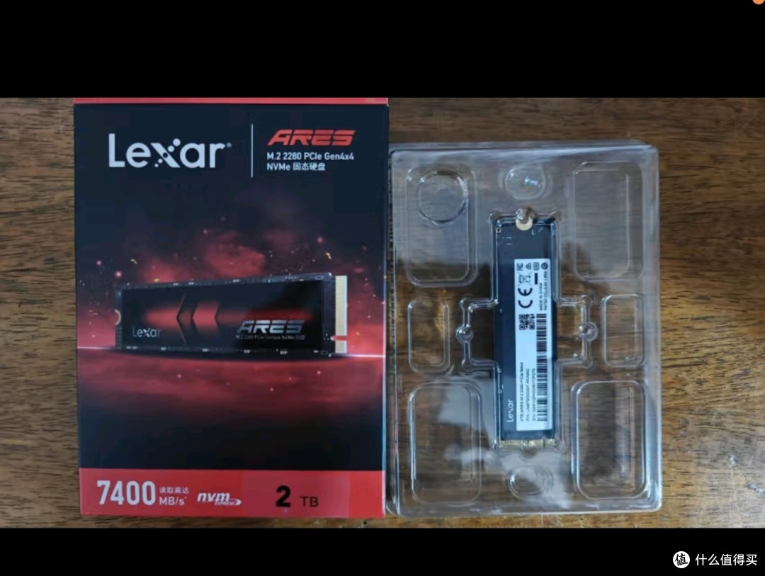 雷克沙（Lexar）NM1090 PRO 4TB SSD固态硬盘 M.2接口(NVM