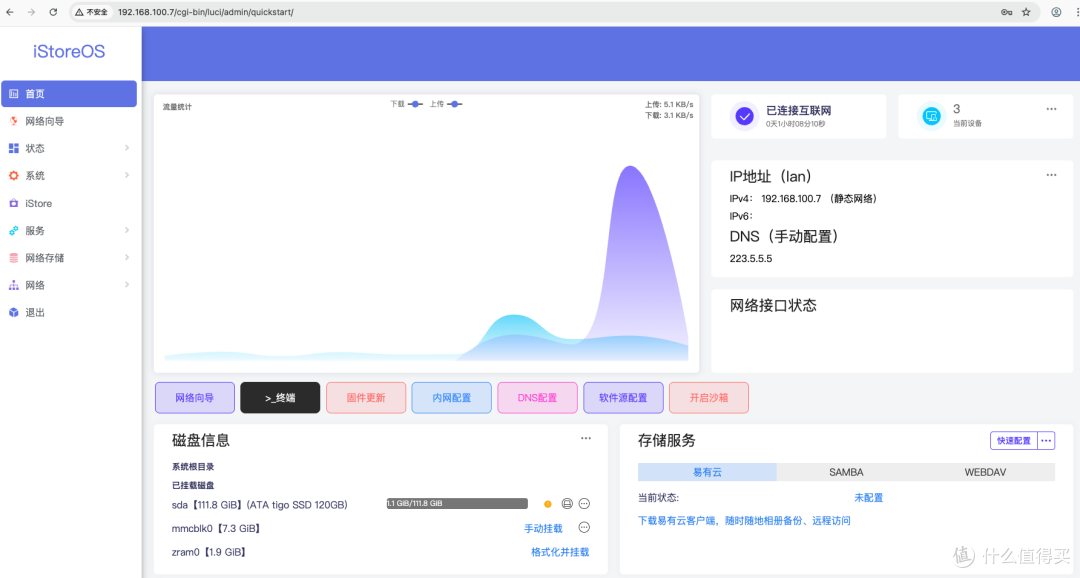 一鱼双吃!NAS用户有福了docker部署OpenWrt&iStoreOS当旁路由