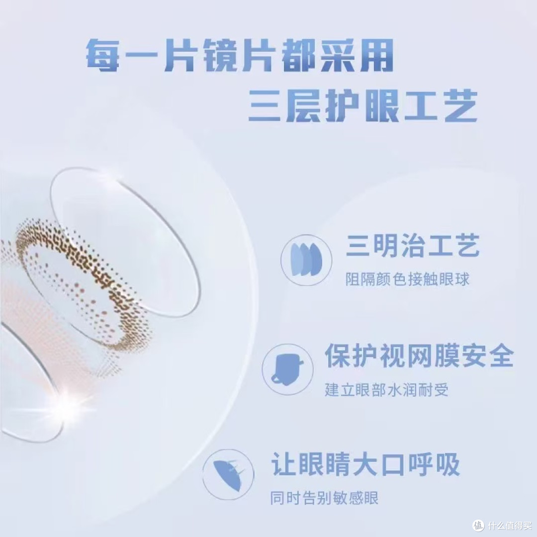 COKOEYE 旗舰店美瞳半年抛暮色黑—— 点亮你的双眸_隐形眼镜_什么值得买