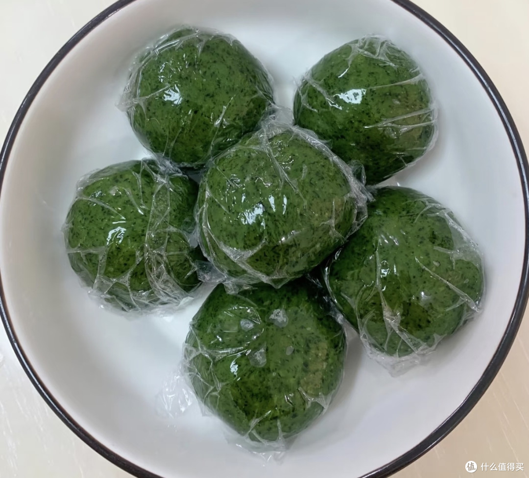 清明美食限定之艾草青团粑粑
