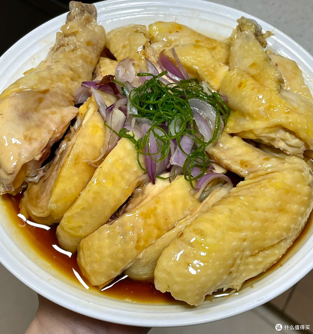 巨巨香的红葱头油淋鸡！！