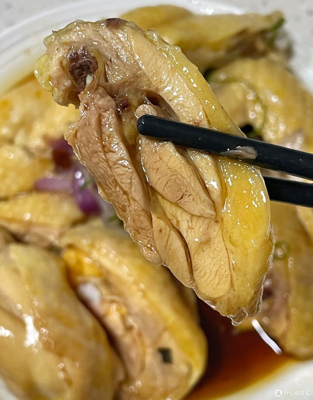 巨巨香的红葱头油淋鸡！！