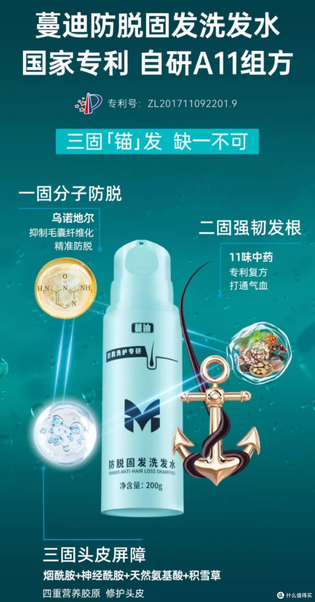 脱发怎么办?防脱洗发水红榜丨为什么蔓迪乌诺地尔洗发水热销