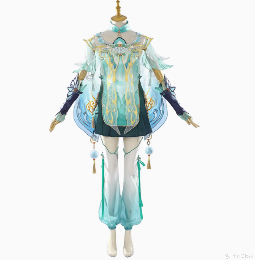 踏入幻梦之境:娜多永劫无间彩戏师蓝梦 cos 服深度种草
