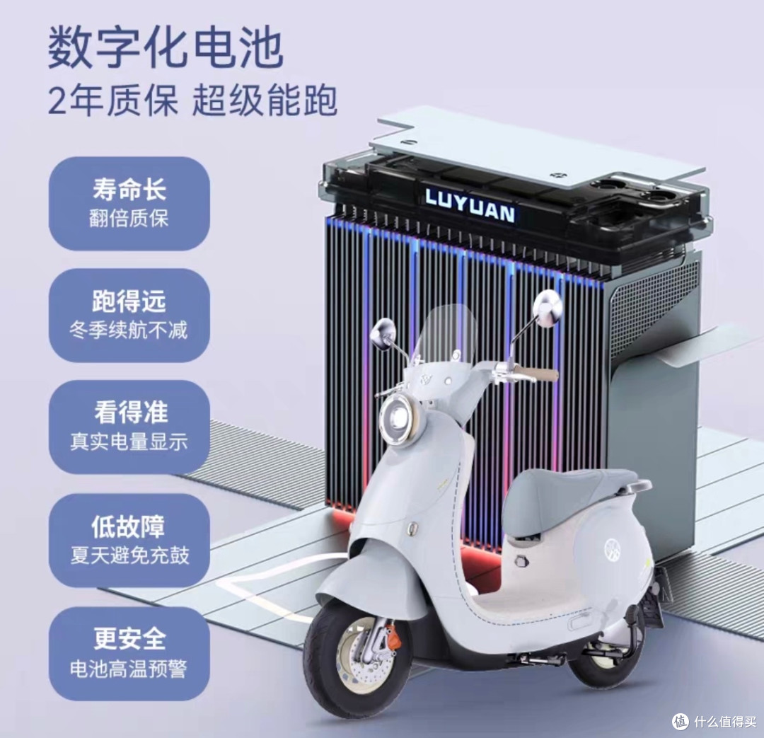绿源Moda50-Q:高颜值多功能电动车
