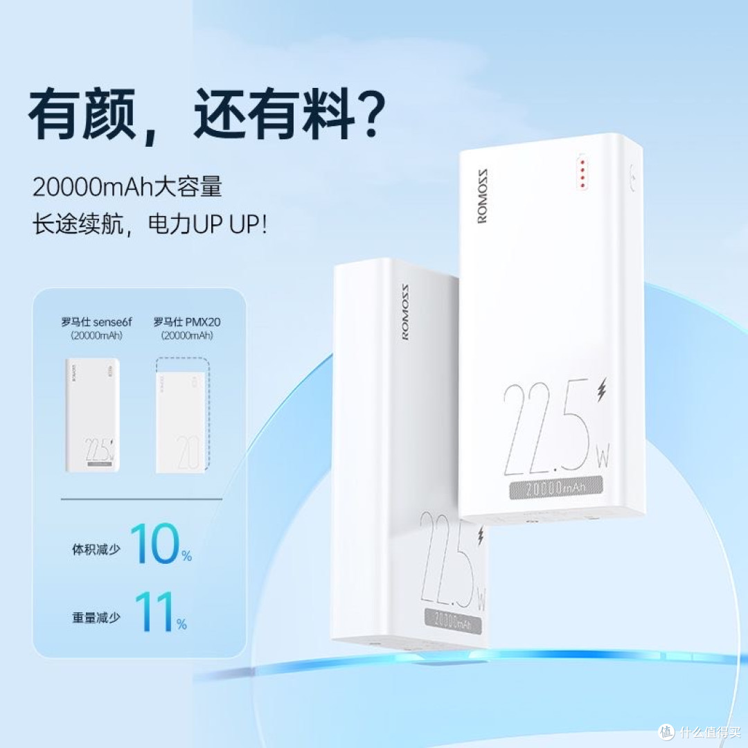 罗马仕充电宝,除了有点重,还是很实用的!
