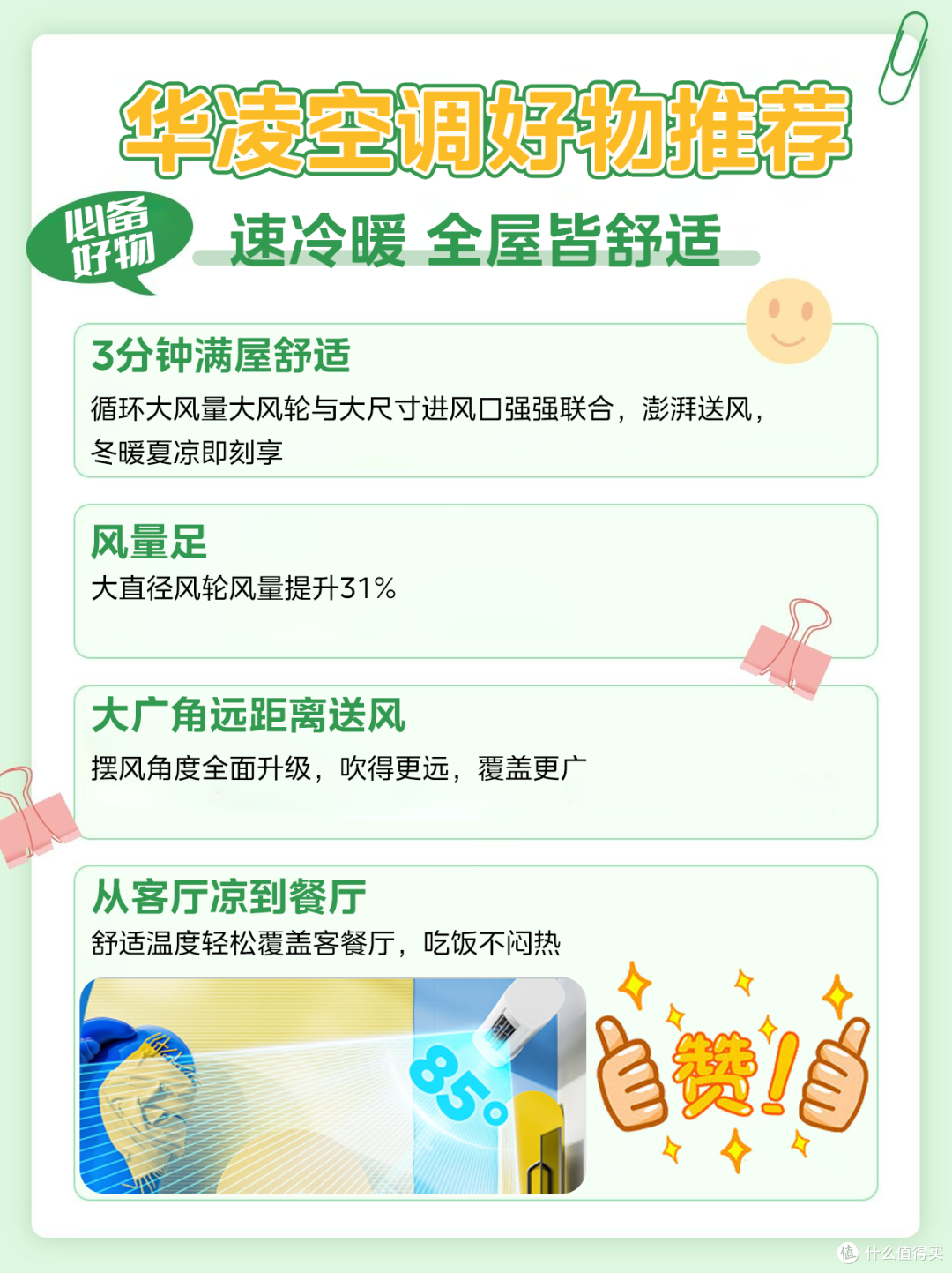这空调是懂省电大法的!