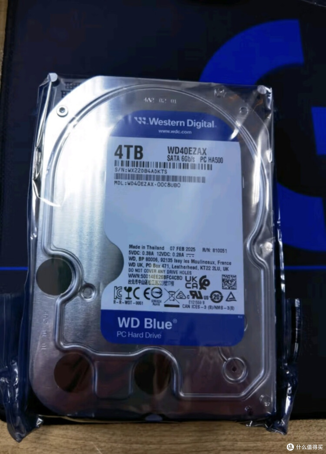 西部数据蓝盘4TB NAS存储硬盘:高性价比的存储之选