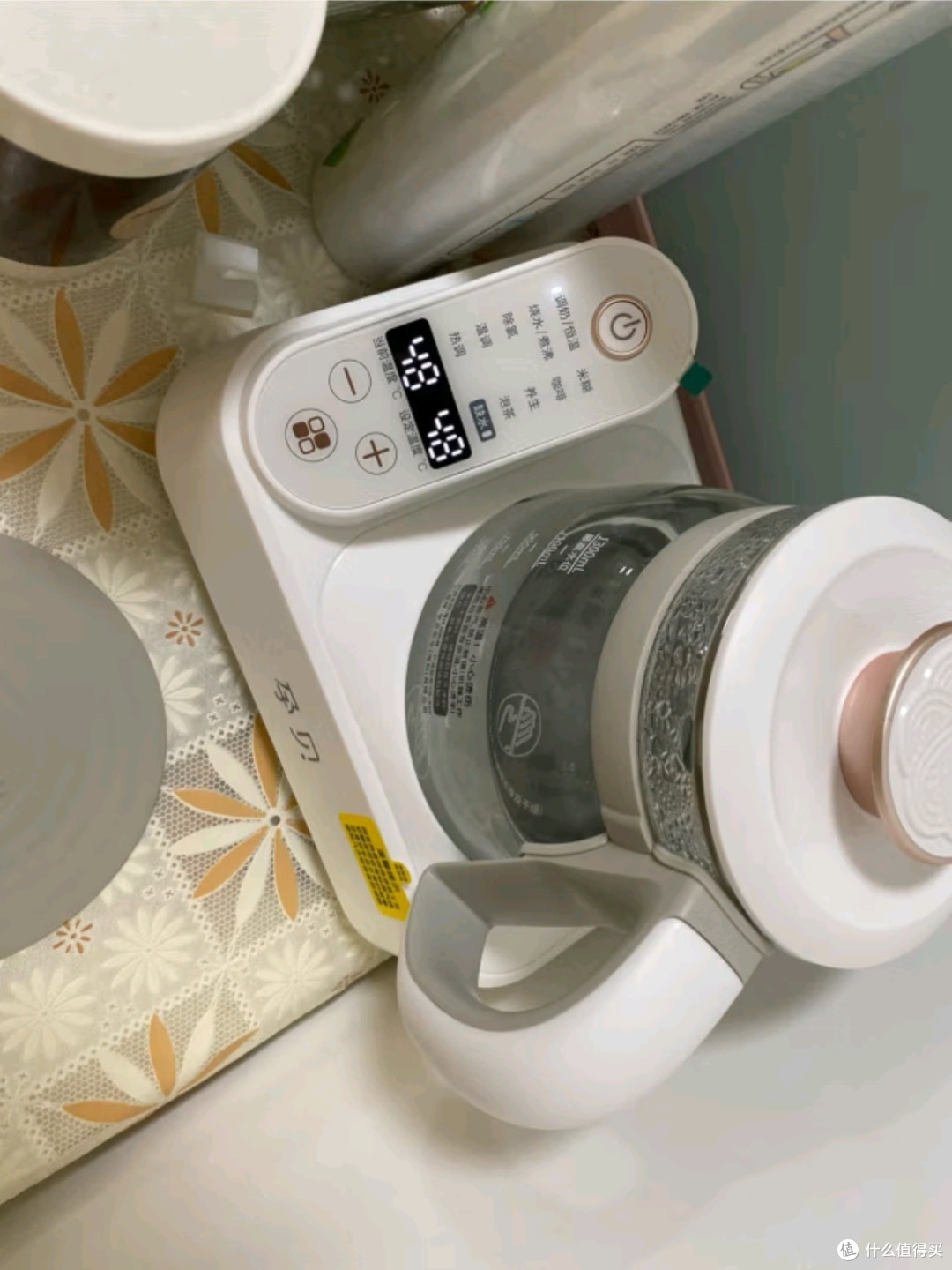  孕贝电动摇奶器暖奶器二合一恒温水壶，宝妈们的育儿神器来啦！