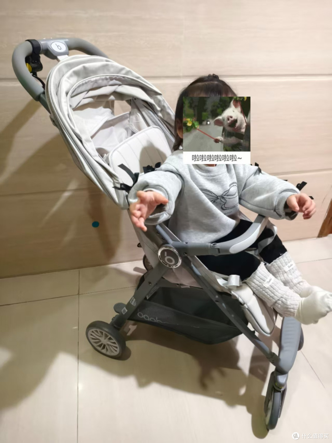 家人们,今天必须给大家分享一款带娃出行的优质好物——好孩子婴儿推车!