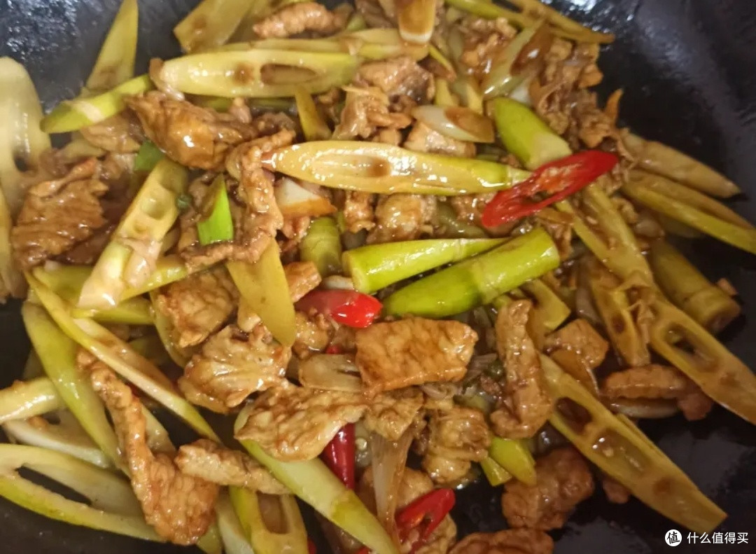 春日美食：竹笋炒肉
