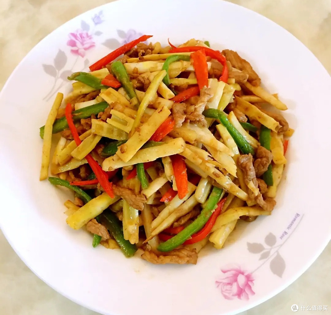 春日美食：竹笋炒肉